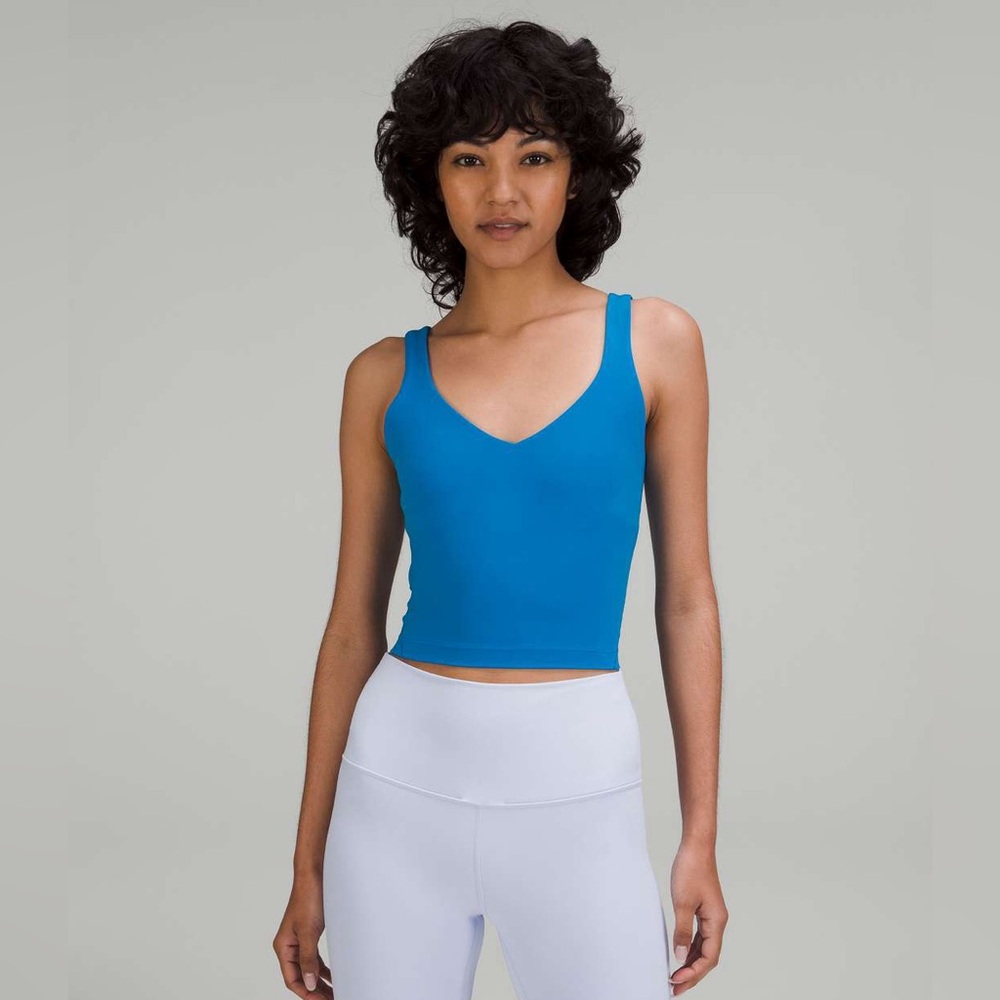 Poolside Blue Lululemon Align Tank Size 2